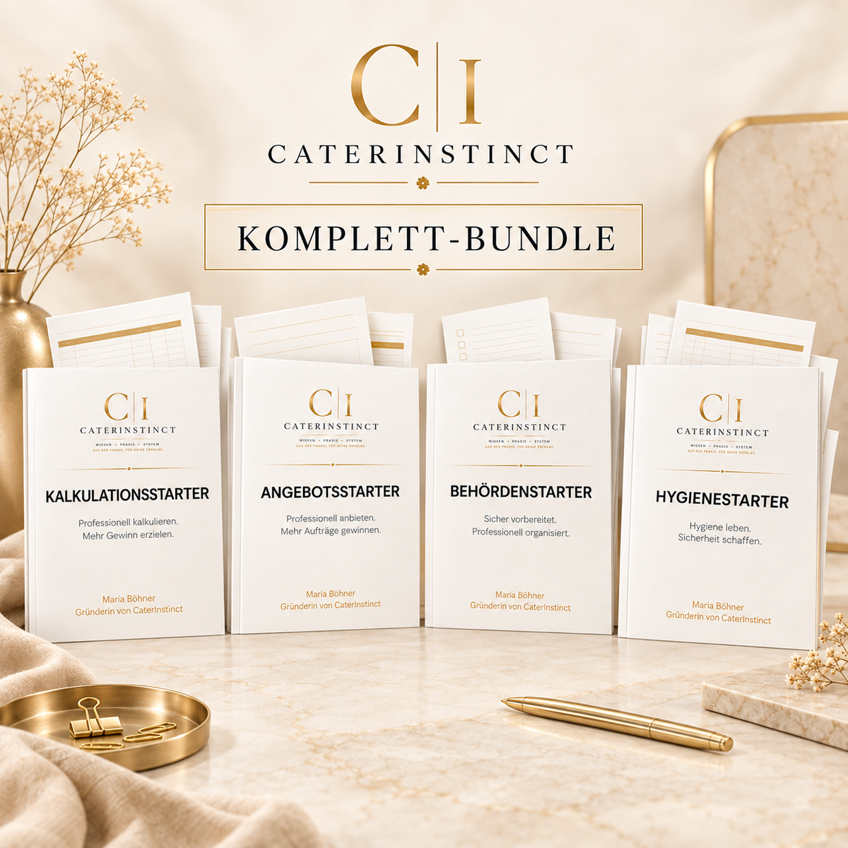 CaterInstinct Komplett-Bundle – alle 4 Starter